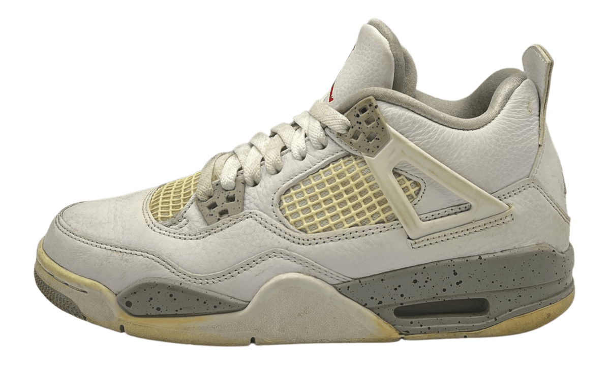 Jordan 4 Retro White Oreo (2021) (GS) (PreOwned) (No Box)
