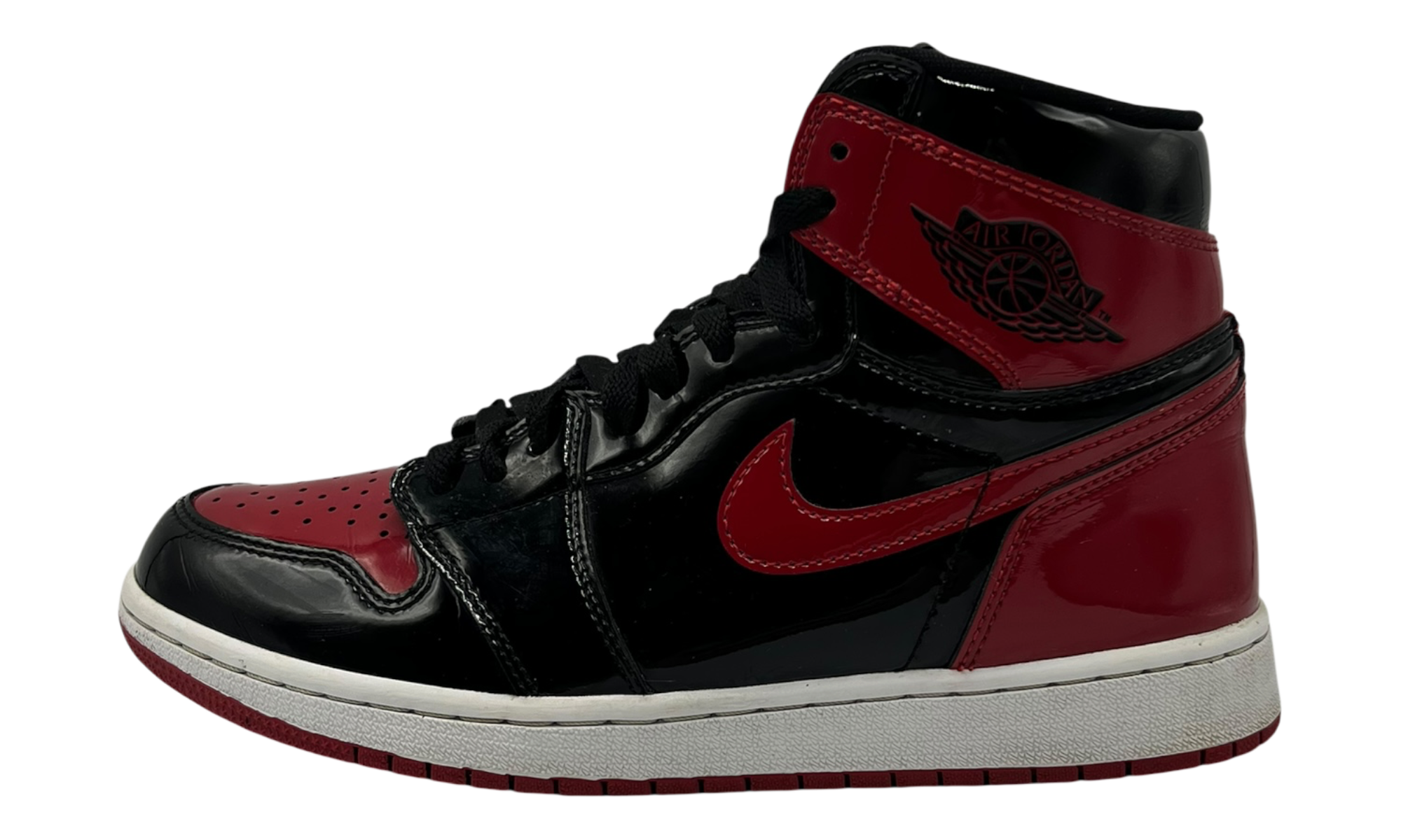 Air Jordan 1 Retro High OG “Patent Bred” (PreOwned) (No Box Lid)