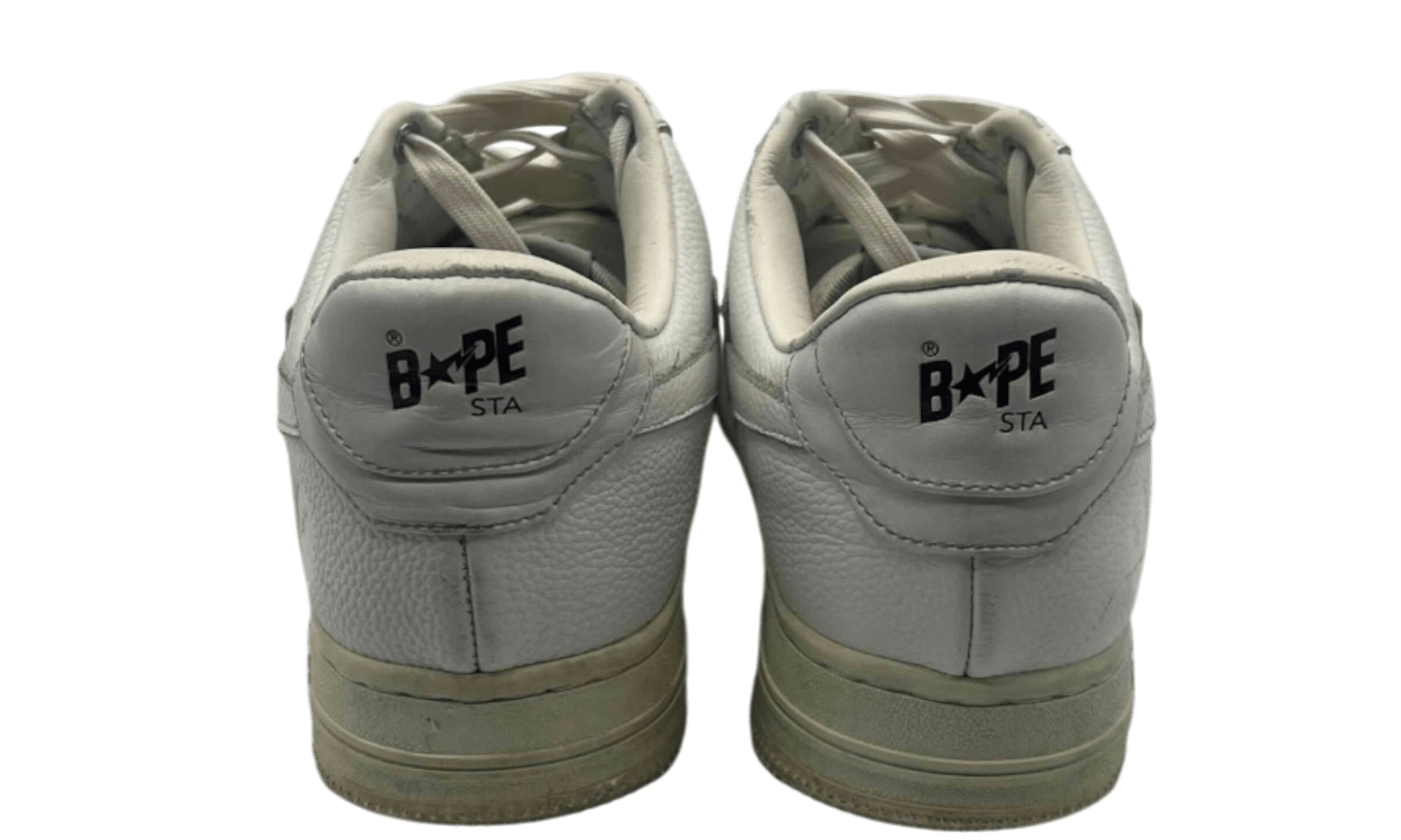 A Bathing Ape Bape Sta Triple White (PreOwned)