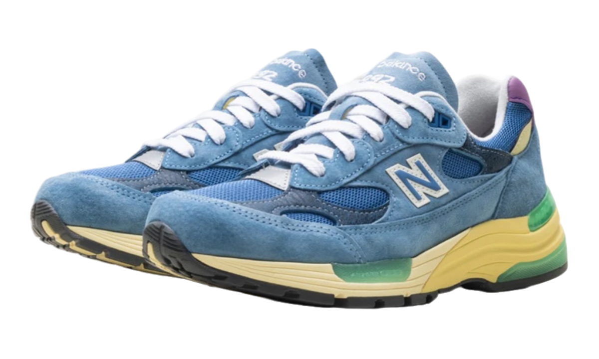 New Balance 992 MiUSA Sea Stone Green Apple