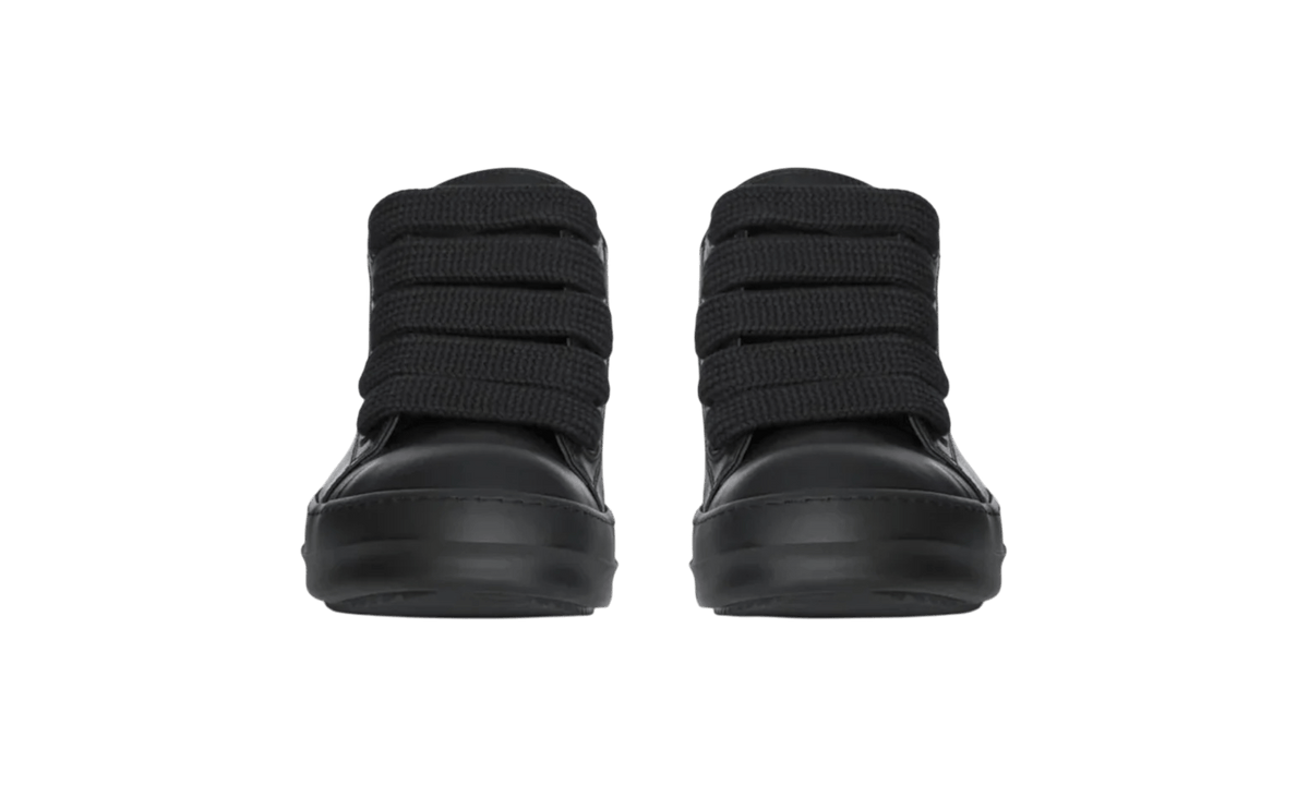 Rick Owens Concordians Jumbo Laced Low All Black