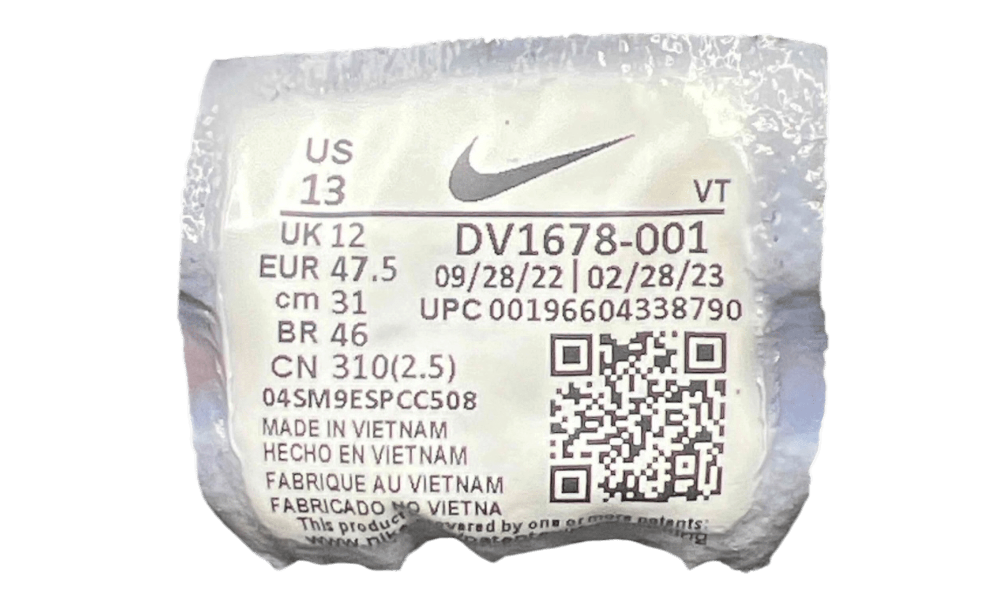 Nike Air VaporMax 2023 Flyknit Oreo (PreOwned)