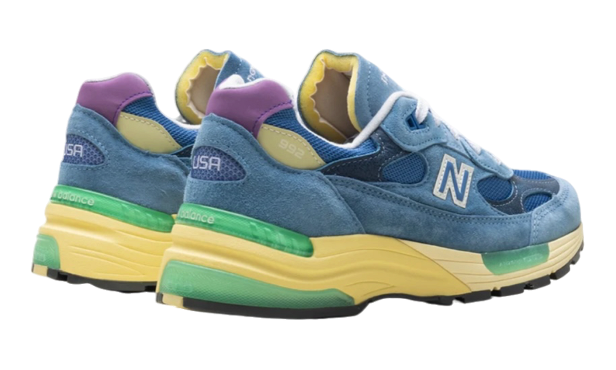 New Balance 992 MiUSA Sea Stone Green Apple