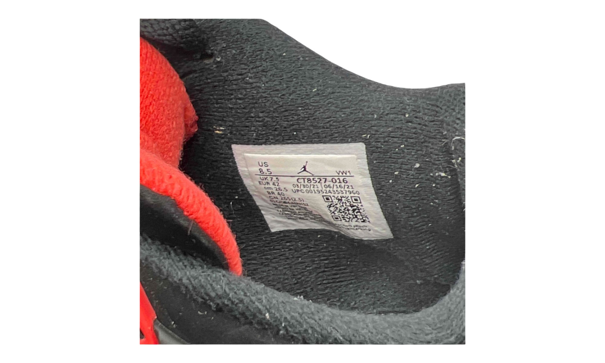 Jordan 4 Retro Red Thunder (PreOwned)