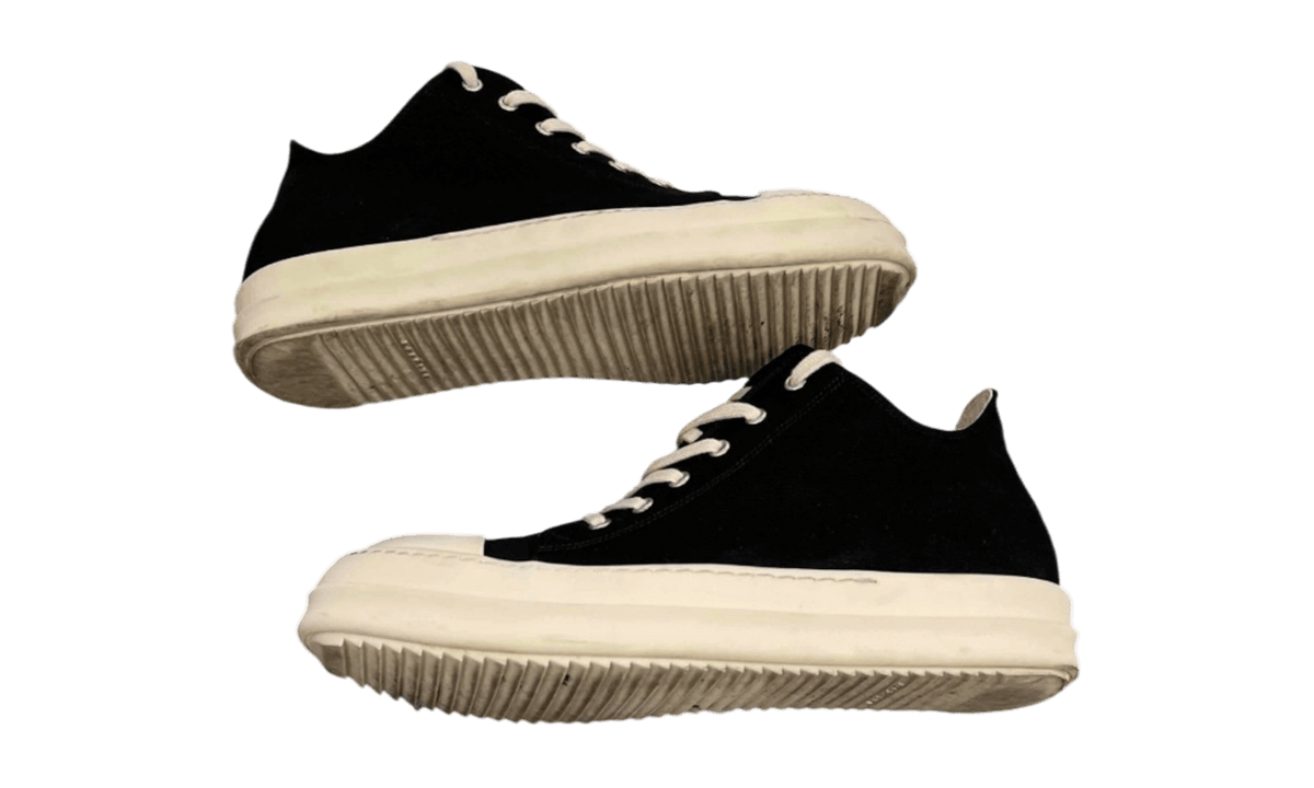 Rick Owens DRKSHDW Ramone Black/Milk Sneakers (PreOwned)