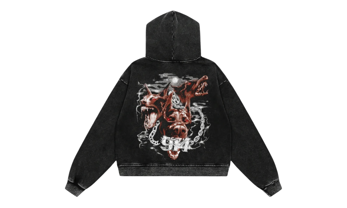 Floor 914 Dog Zip Up Hoodie