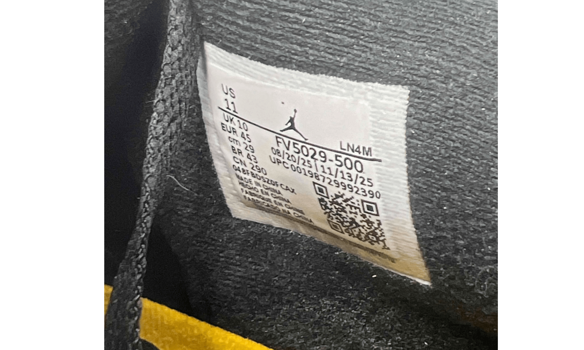 Jordan 4 Retro Lakers (PreOwned)