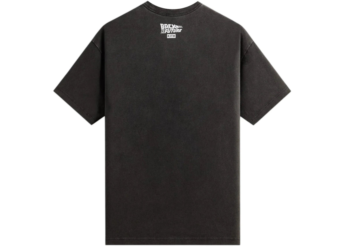 Kith x Back to the Future Back to 1985 Vintage Tee Black