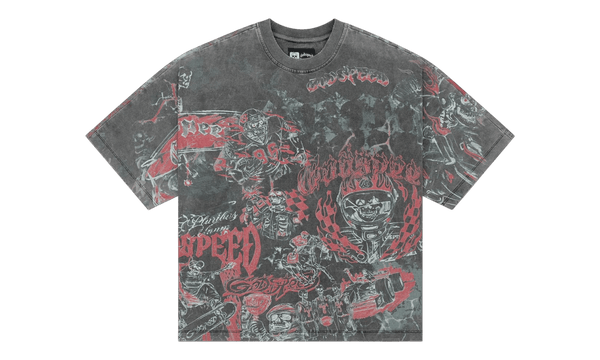 Godspeed Sketch Archive Grey Washed T-Shirt