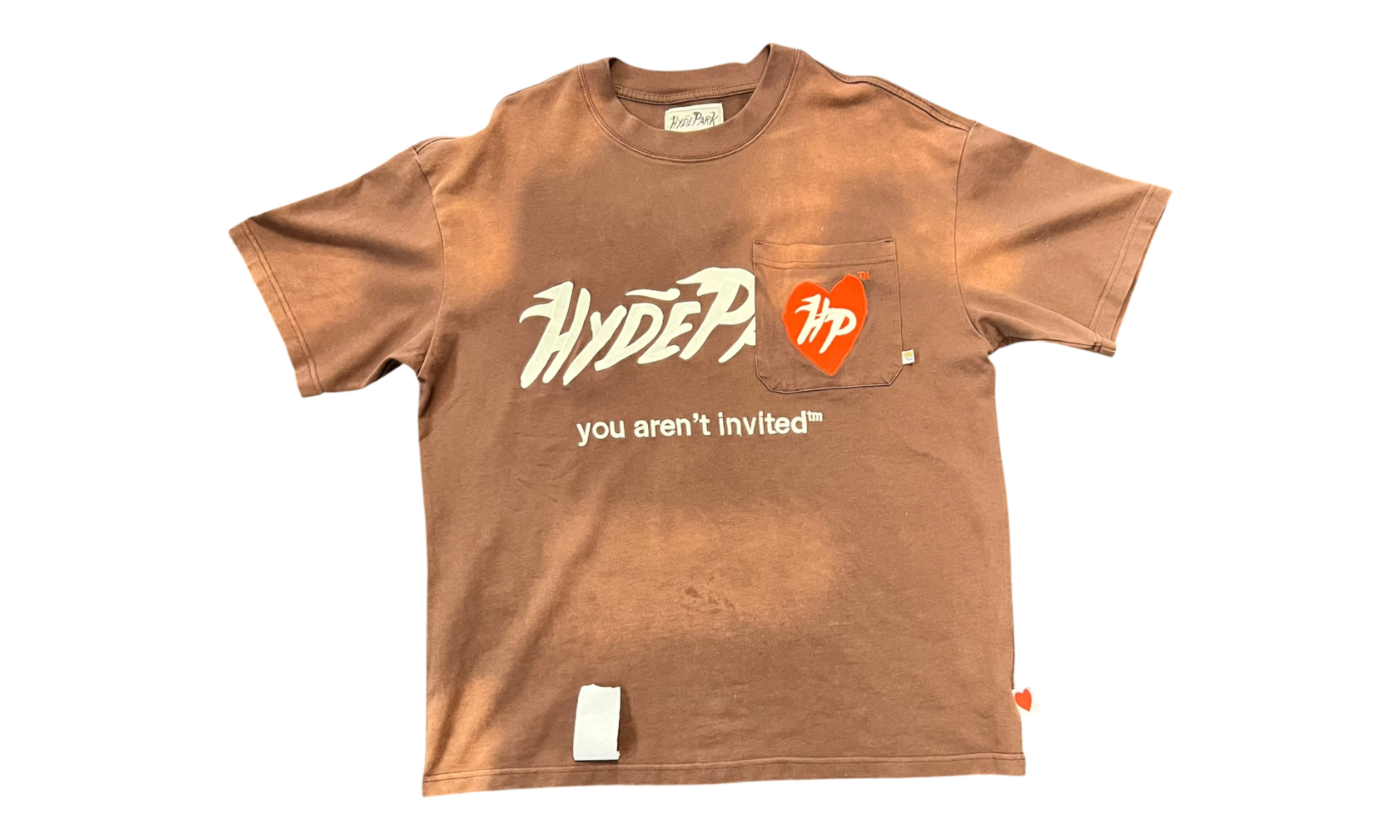 Hyde Park "Pocket Full" Brown T-Shirt (PreOwned)