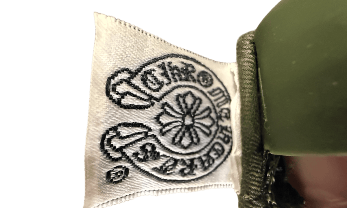 Chrome Hearts Vintage Camo Orange Leather Patch Trucker Hat (Preowned)