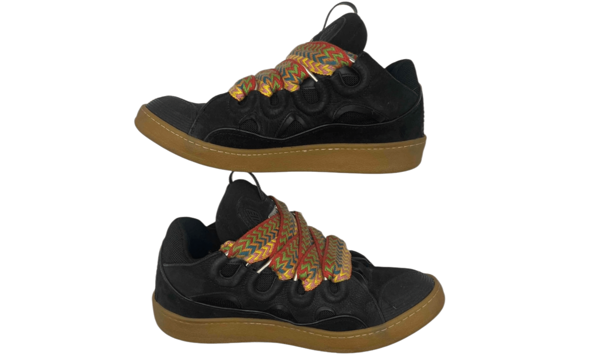 Lanvin Curb Low Top Sneakers Black (PreOwned)