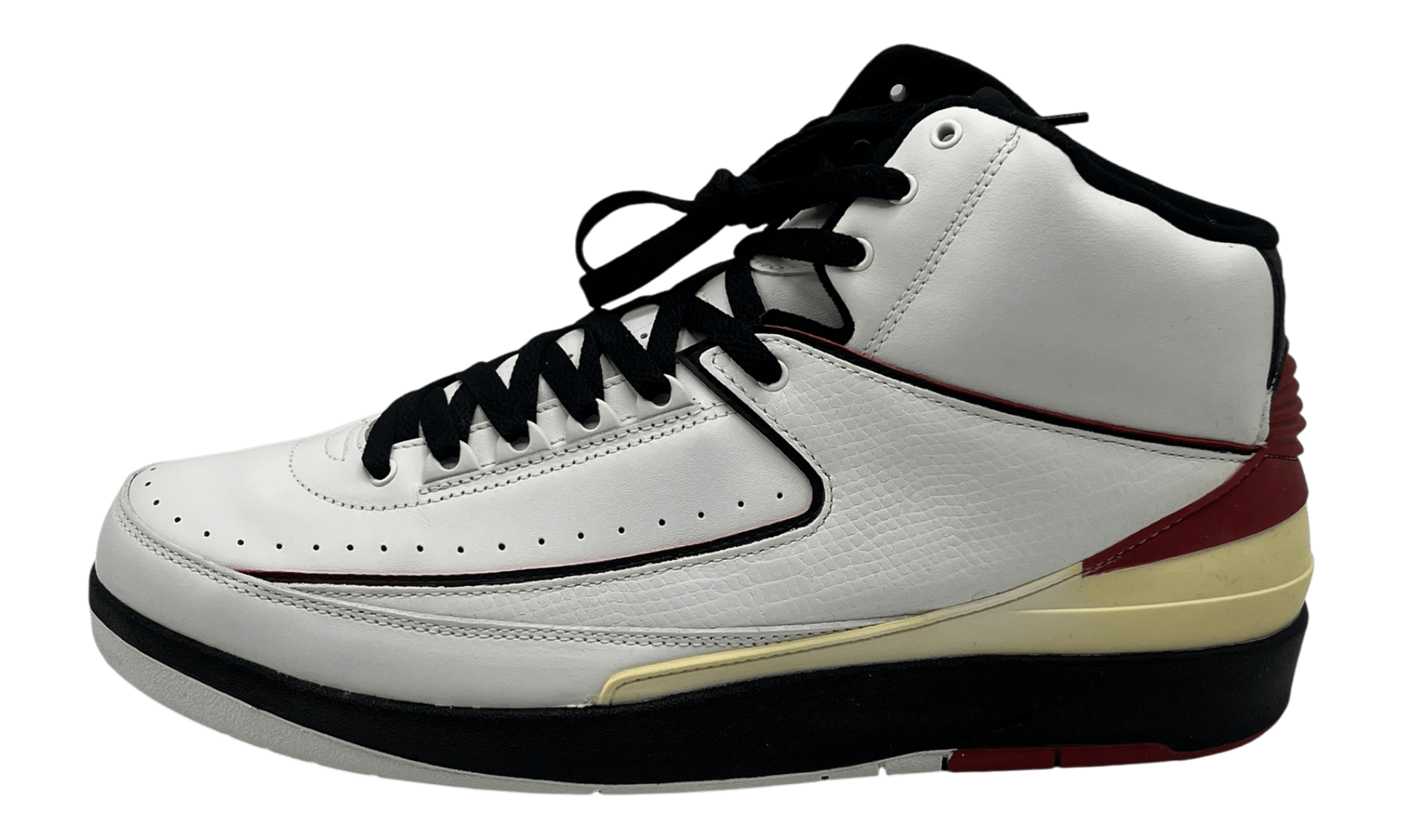 Jordan 2 Retro White Varsity Red (2004)