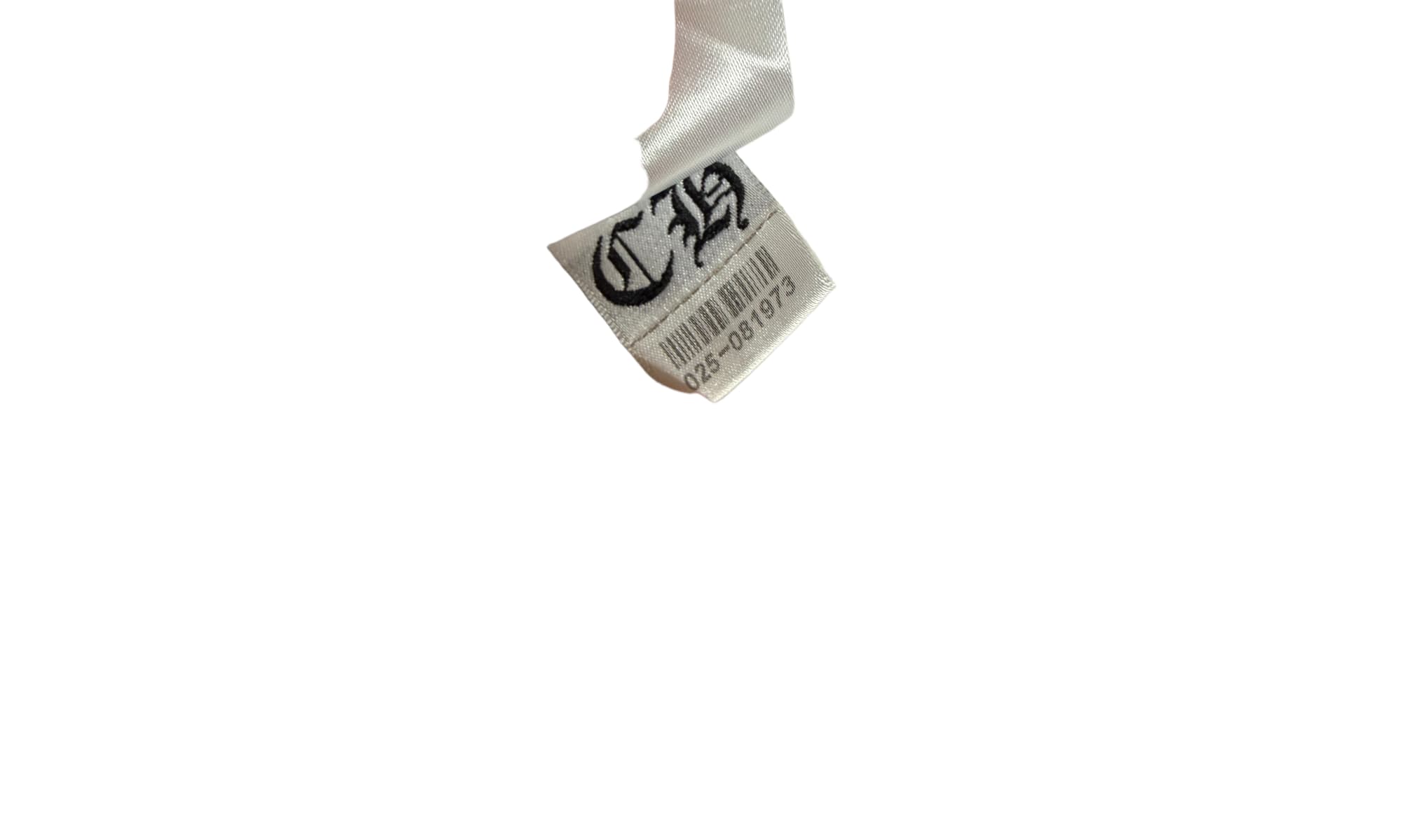 Chrome Hearts Pink Letter White T-Shirt