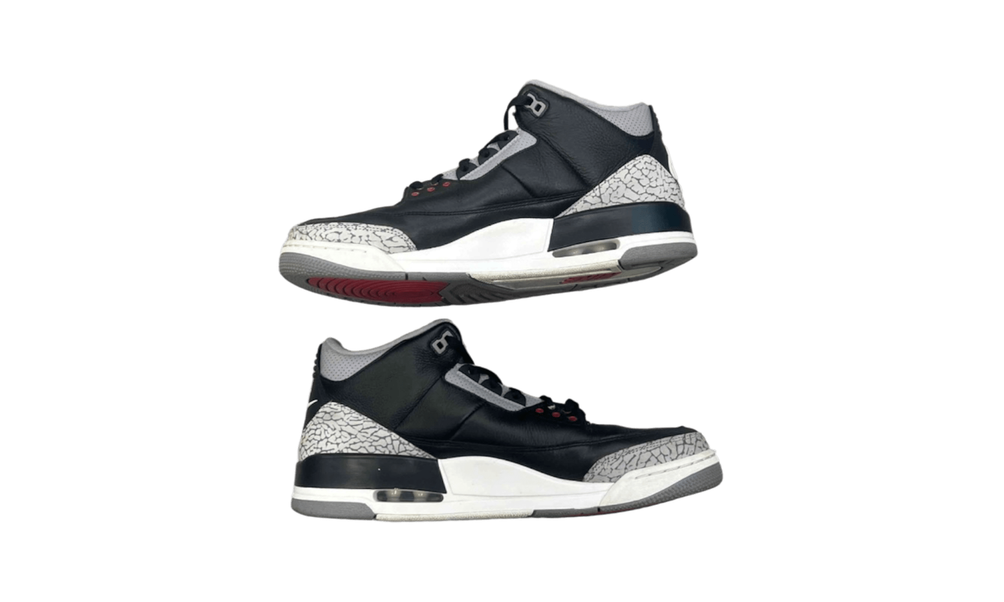Air Jordan 3 Retro "Black Cement" (2024) (PreOwned) (No Box)