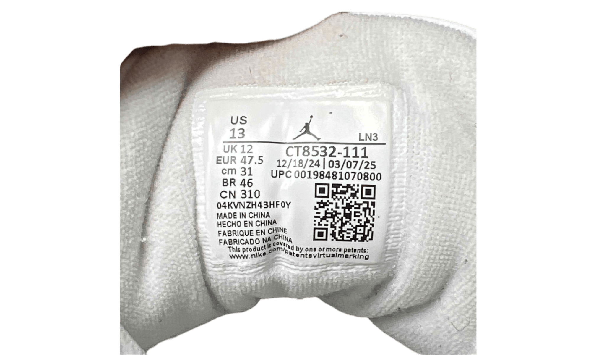 Air Jordan 3 Retro "Pure Money" (2025) (PreOwned)
