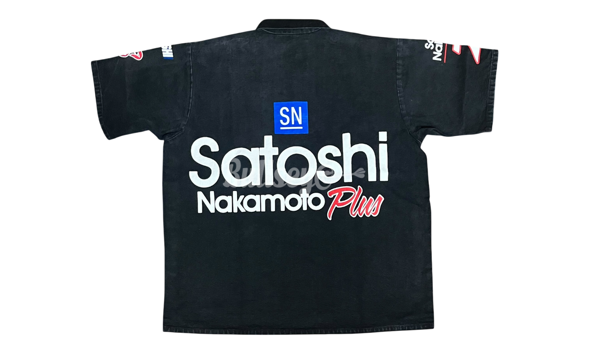 Satoshi Nakamoto Mechanic Half Zip Black