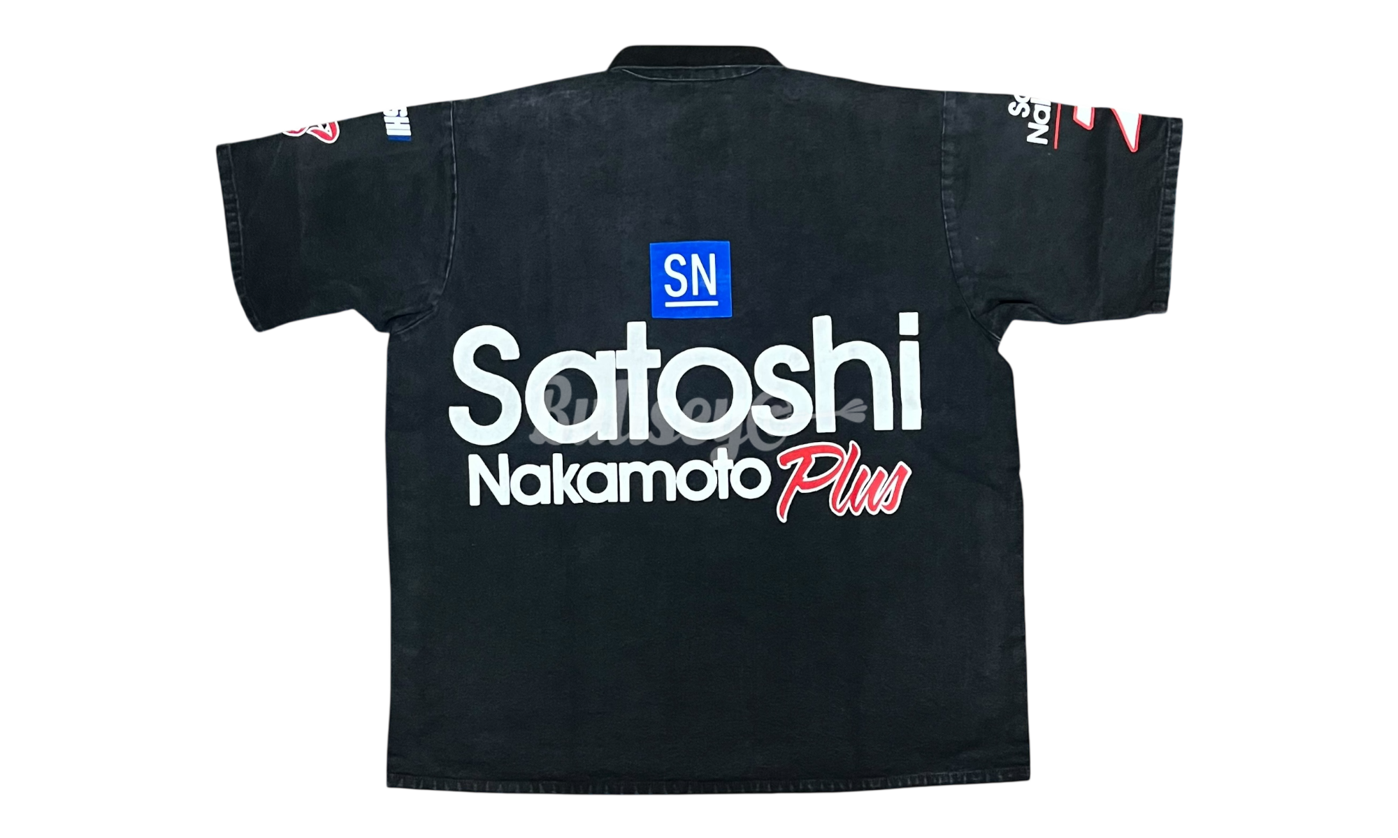 Satoshi Nakamoto Mechanic Half Zip Black