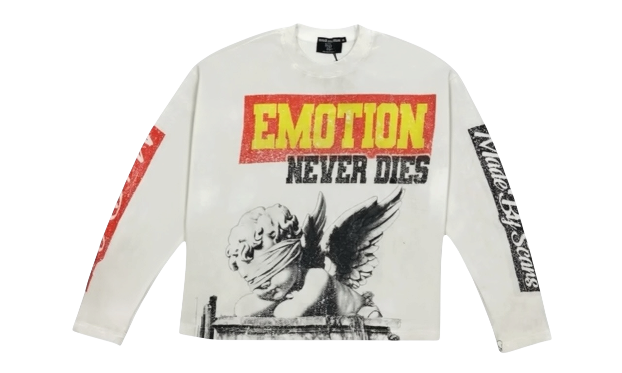 Mixed Emotions Dreams White Long Sleeve T-Shirt
