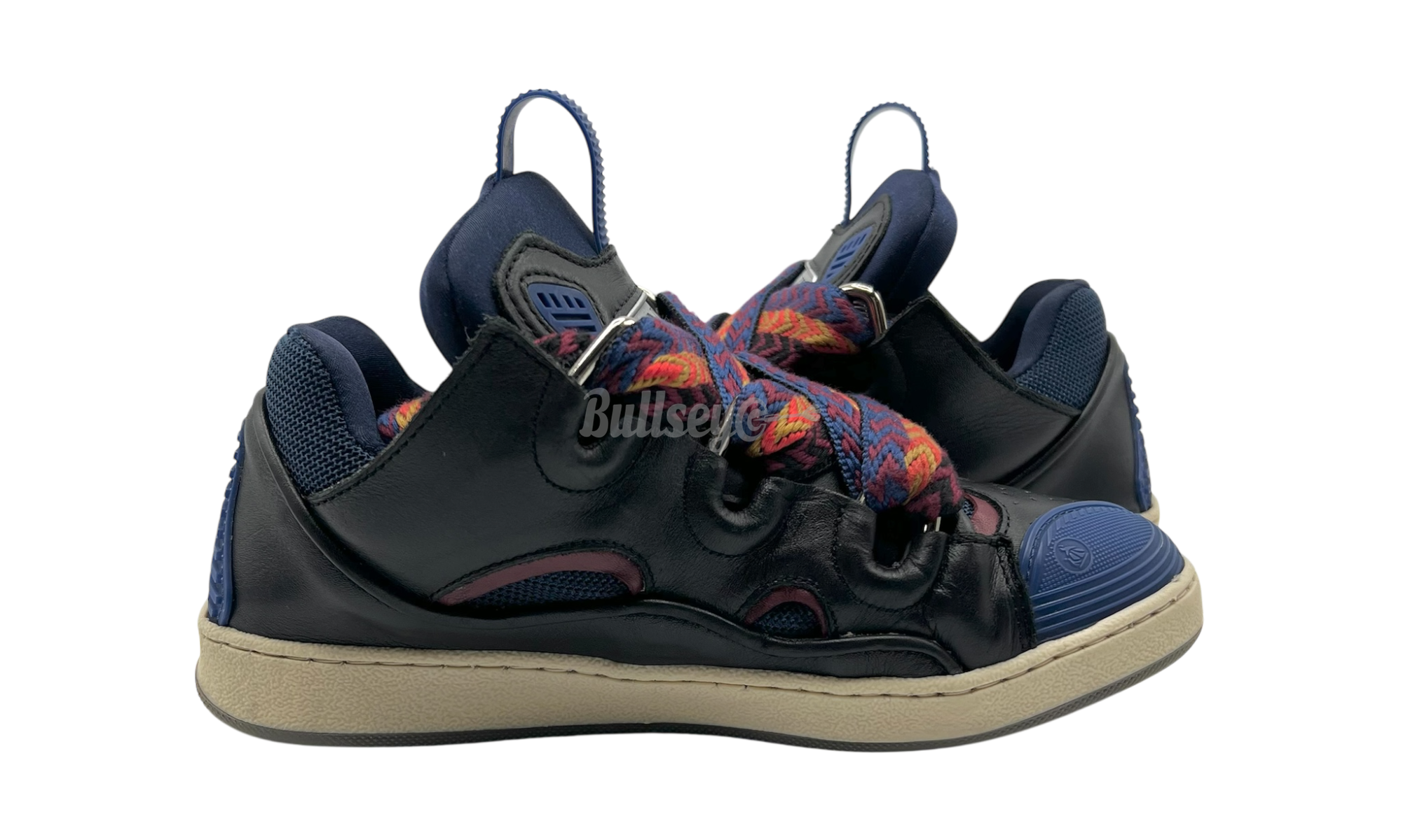 Lanvin Multicolor Leather Curb Sneaker (PreOwned)