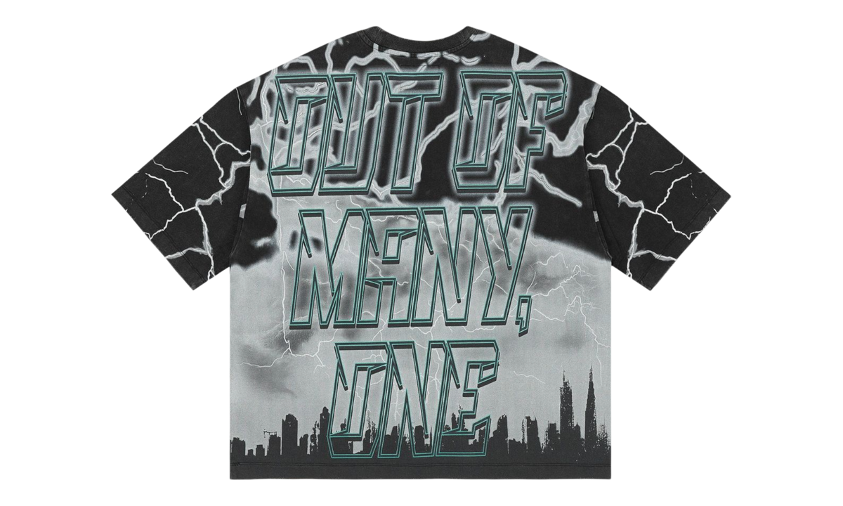 Godspeed Voltage Wolf Grey Wash Black T-shirt
