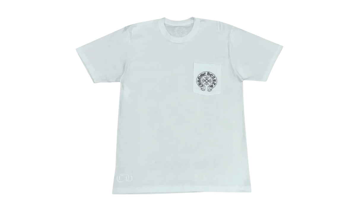 Chrome Hearts Las Vegas Horseshoe Logo T-shirt White
