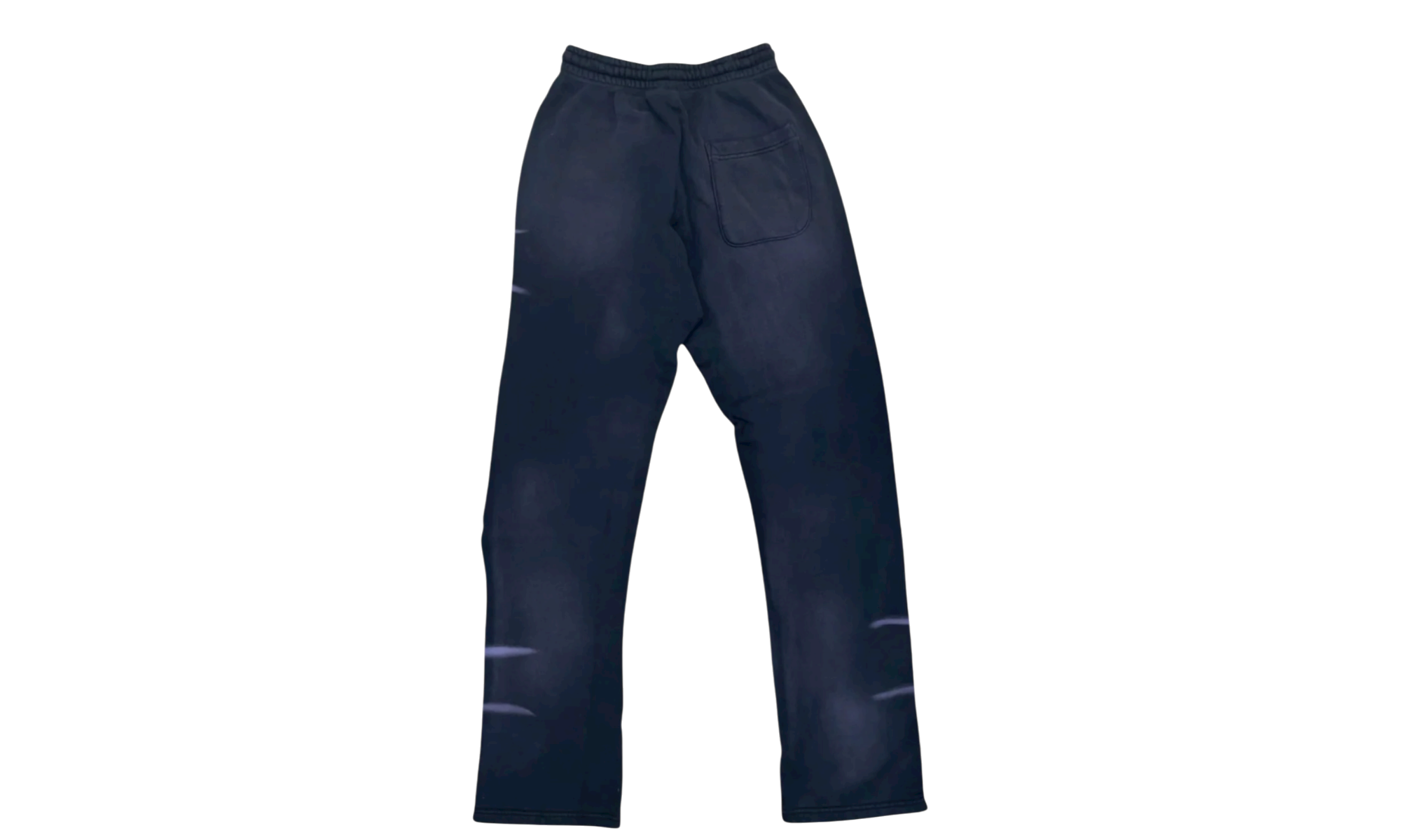 Hellstar Airbrushed Skull Black Flare Bottom Sweatpants