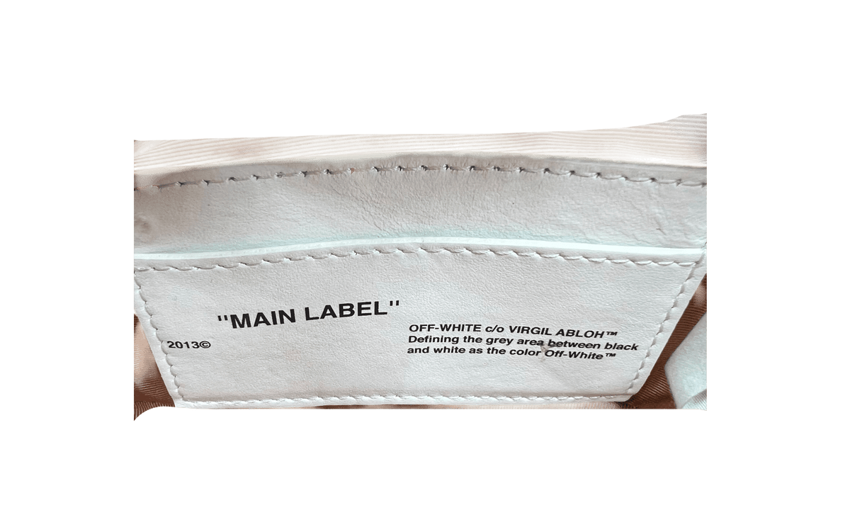 Off-White Binder Clip Bag (PreOwned)