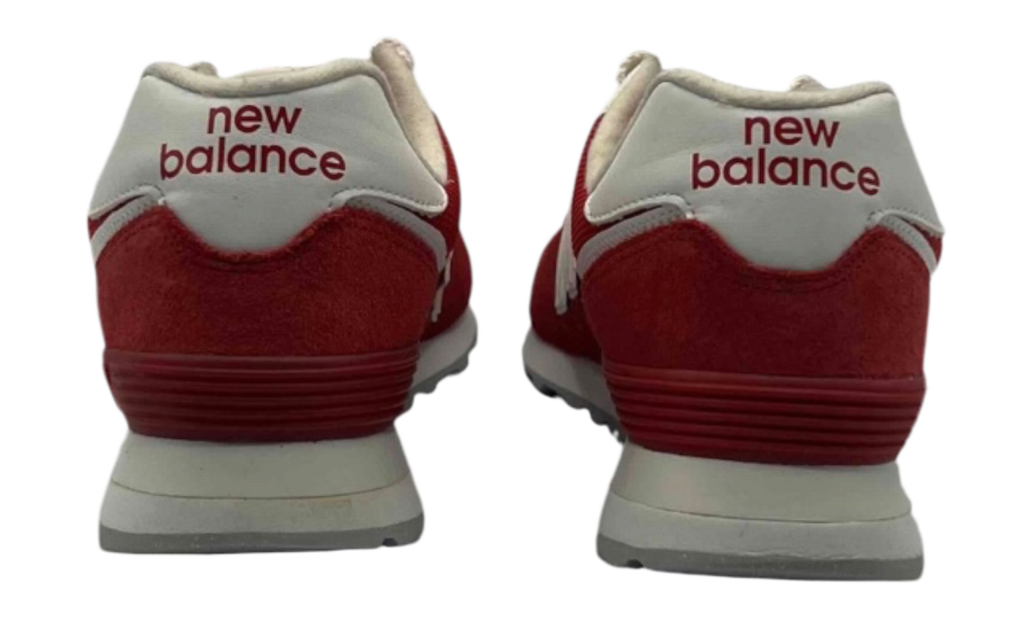 New Balance 574 Red White (PreOwned) (No Box)