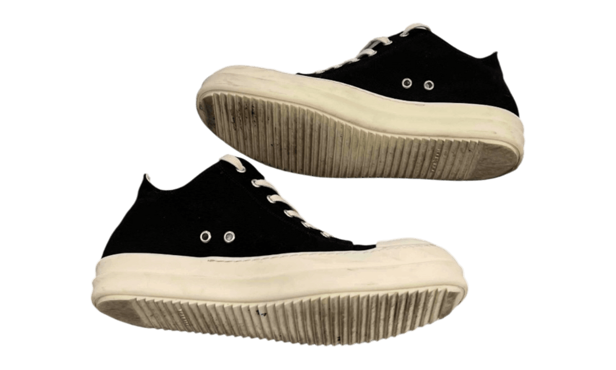 Rick Owens DRKSHDW Ramone Black/Milk Sneakers (PreOwned)
