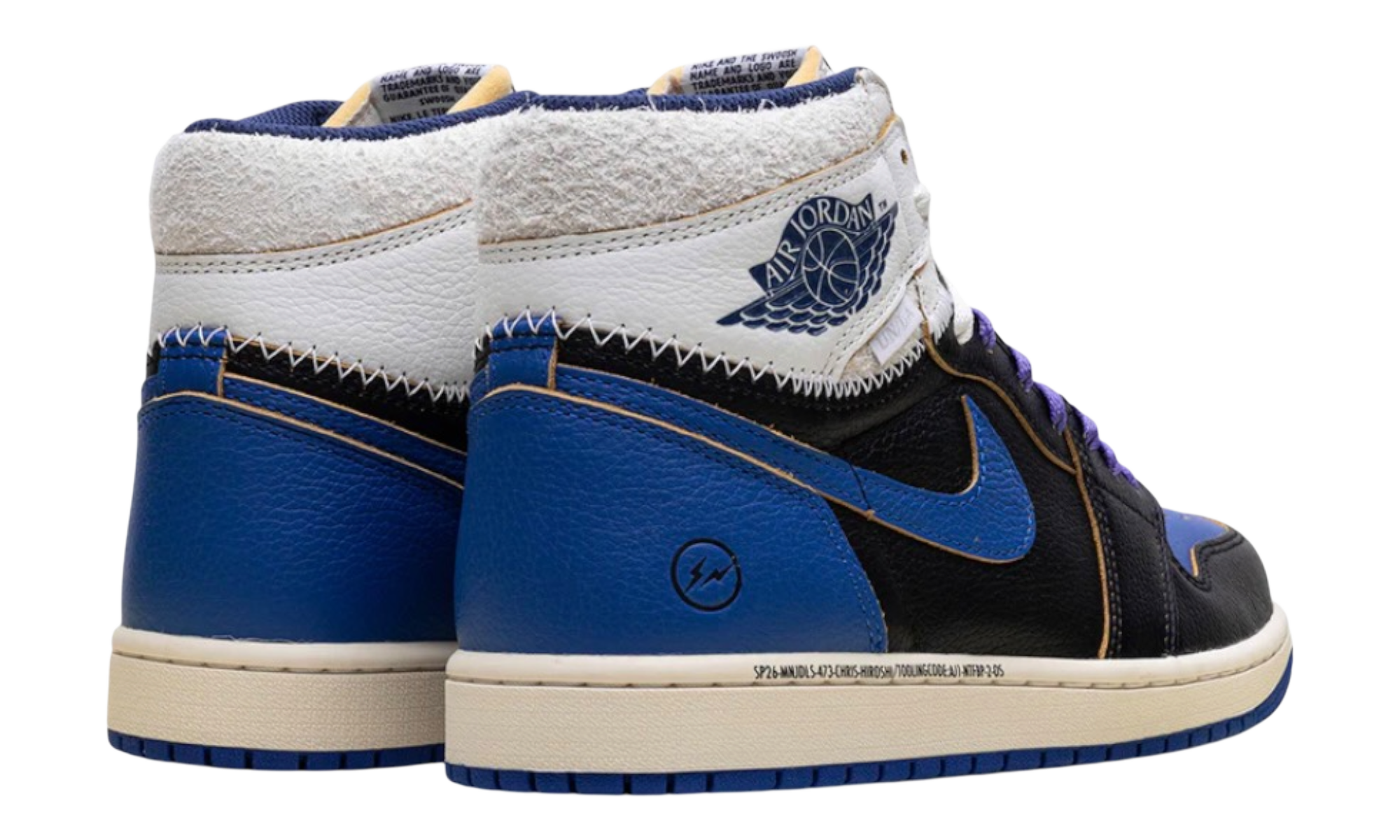 Jordan 1 Retro High OG SP Fragment x Union LA Sport Royal