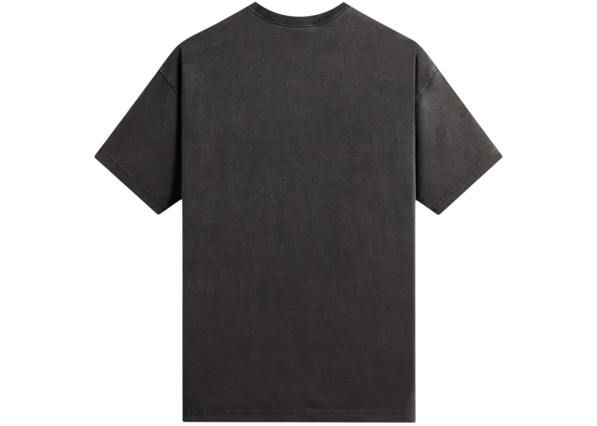 Kith x Back to the Future Chrome Title Vintage Tee Black