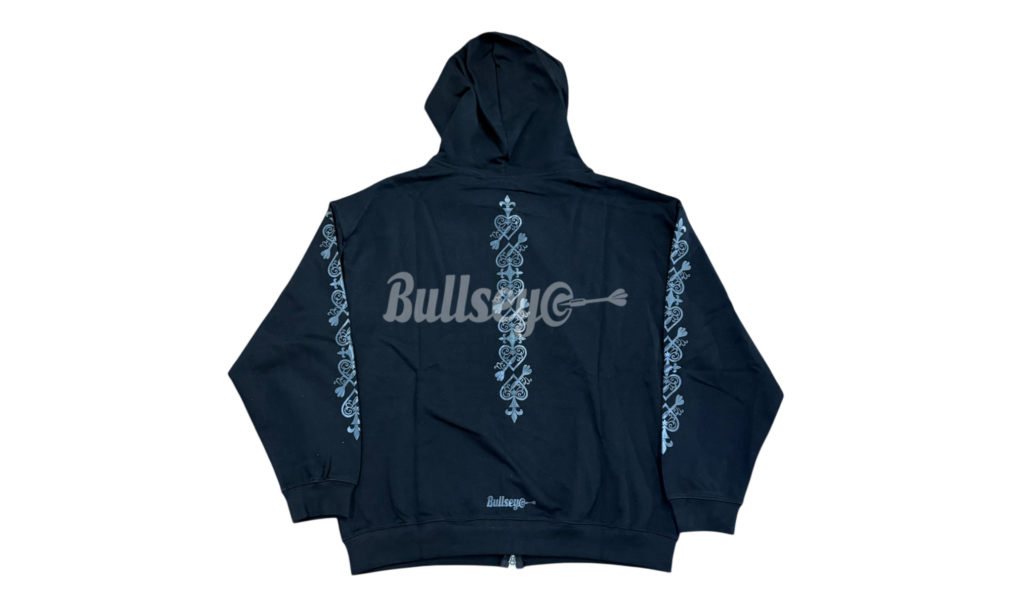Bullseye Ace of Darts Black Sweatsuit (Zip-Up Hoodie & Sweatpants)
