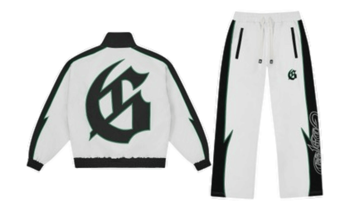 Godspeed GT Tracksuit 3M White/Black/Green