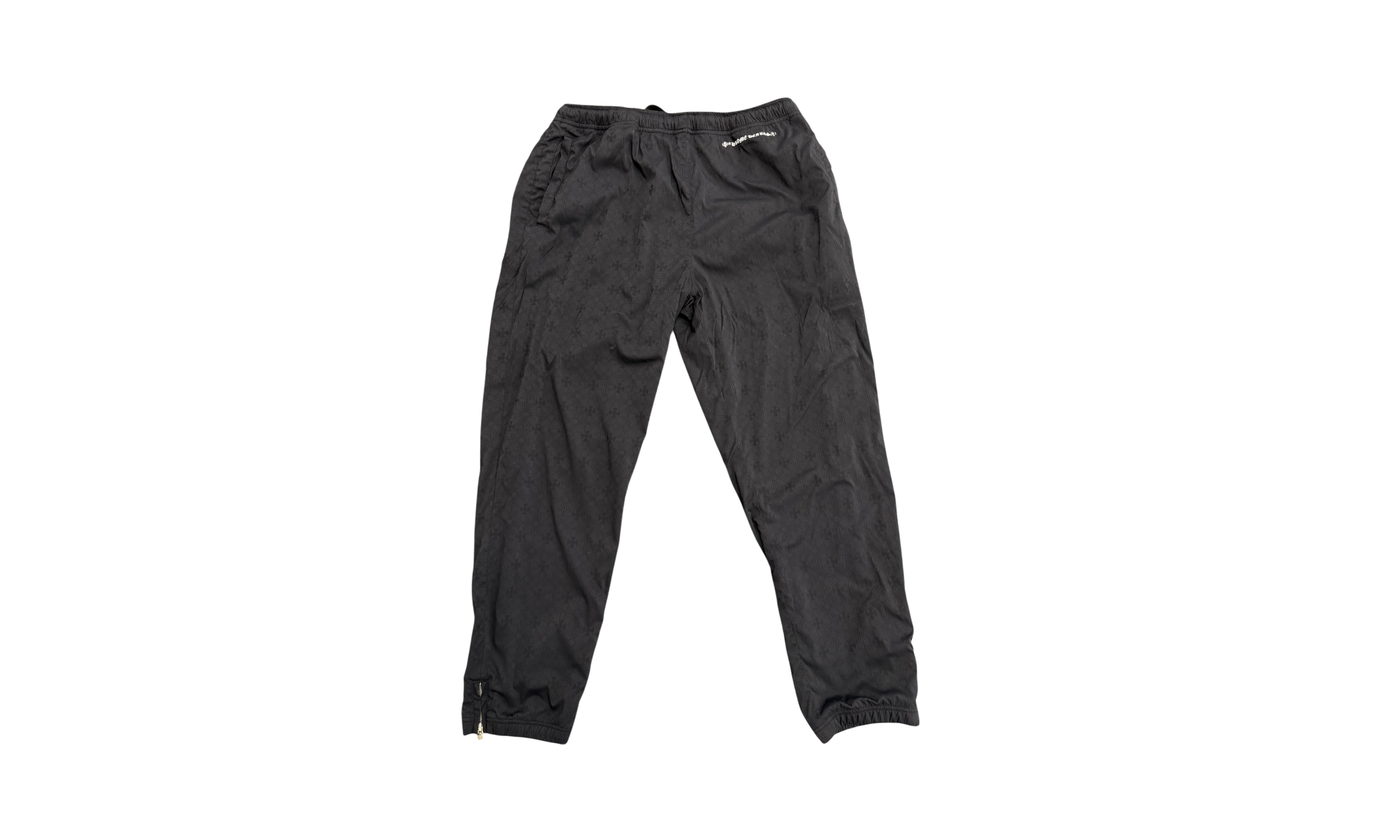 Chrome Hearts Script Logo Cross Track Pants