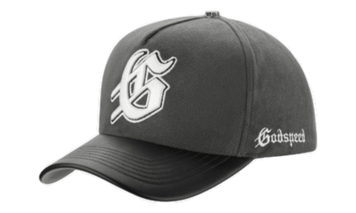 Godspeed Insignia Leather/Suede Hat Smoke/Black