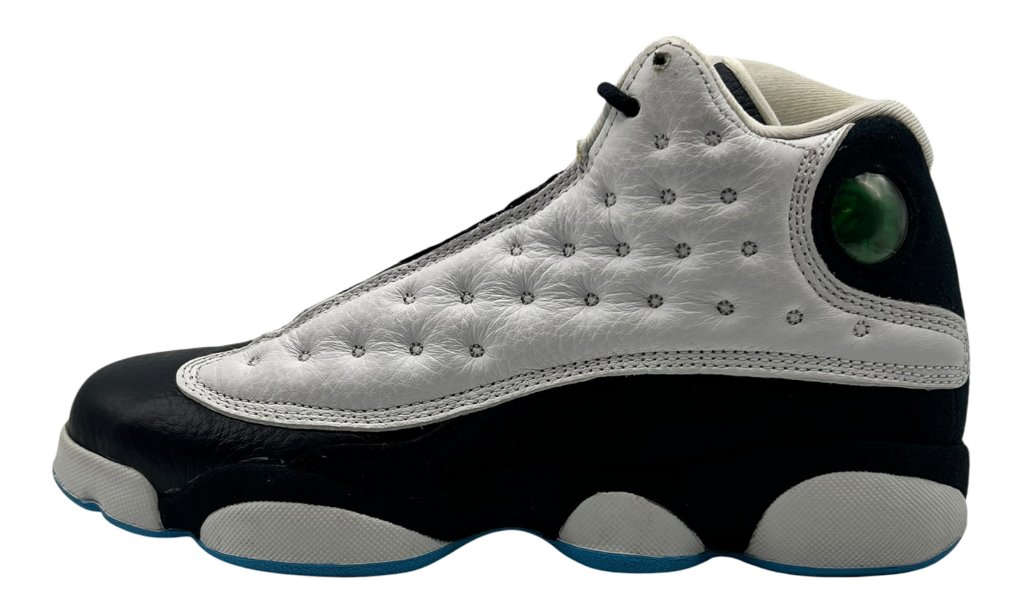 Jordan 13 Retro White Obsidian Powder Blue (GS) (PreOwned) (No Box)