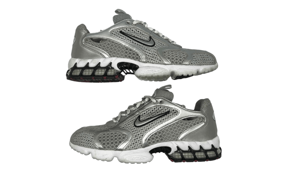Nike Air Zoom Spiridon Cage 2 Metallic Silver (PreOwned) (No Box)