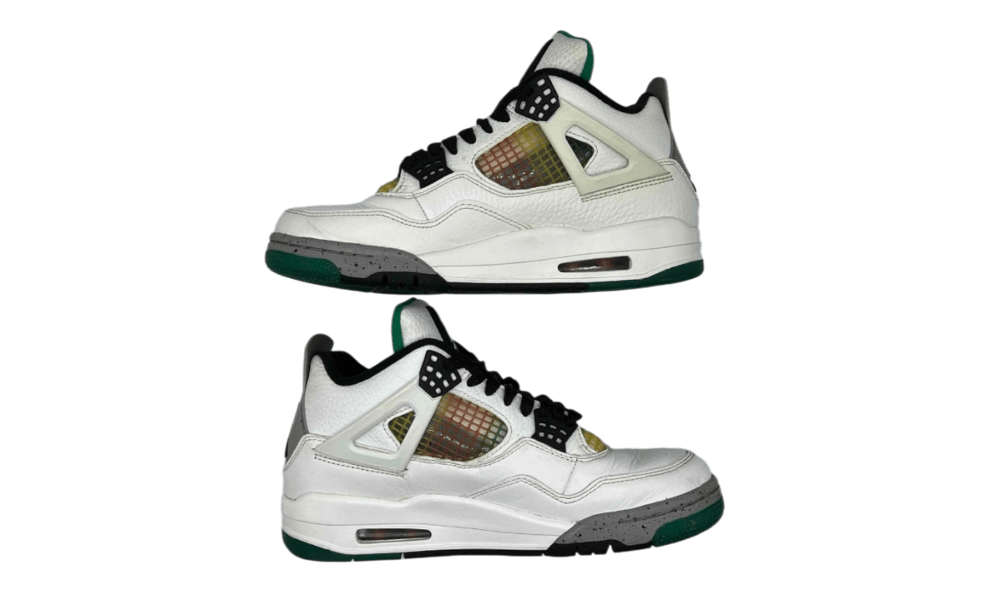 Jordan 4 Retro Lucid Green Rasta (Women's) (PreOwned)