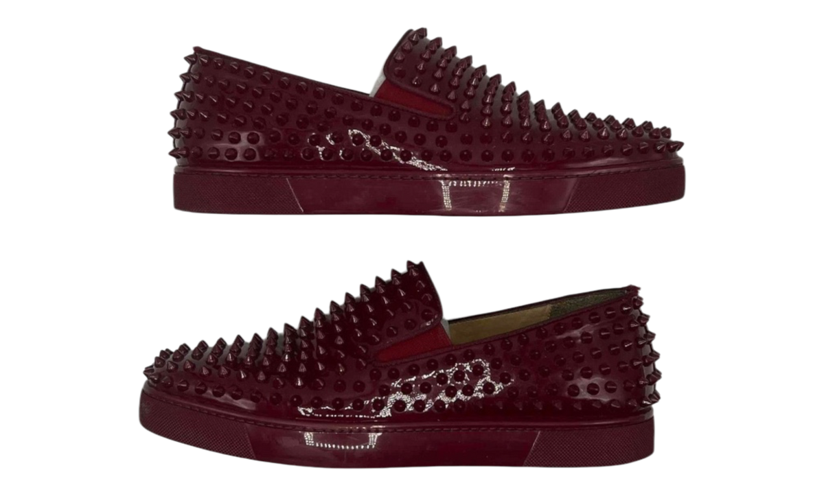 Christian Louboutin Roller Boat Red Slip-On (PreOwned)