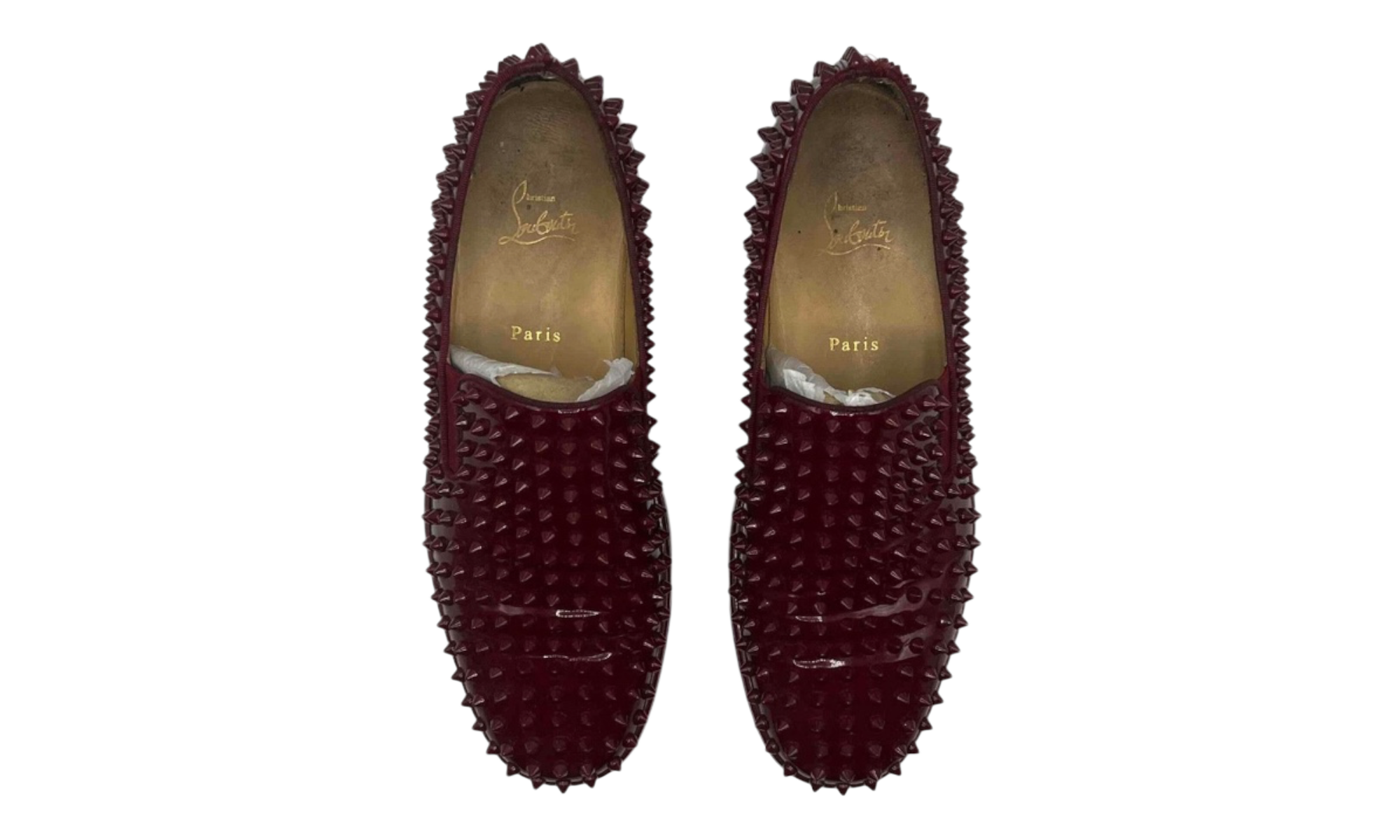Christian Louboutin Roller Boat Red Slip-On (PreOwned)