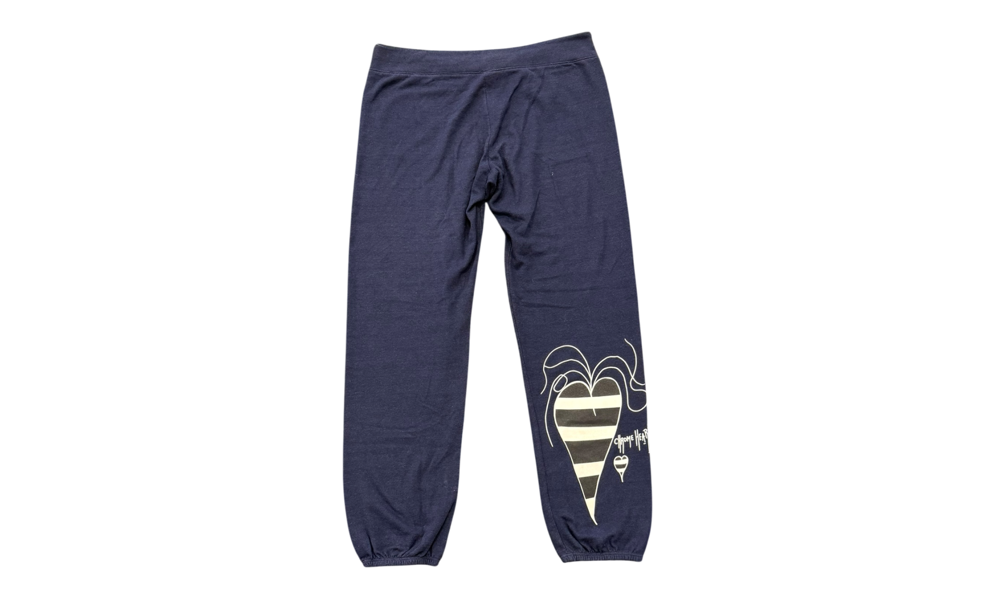 Chrome Hearts Matty Boy Hearts Navy Sweatpants