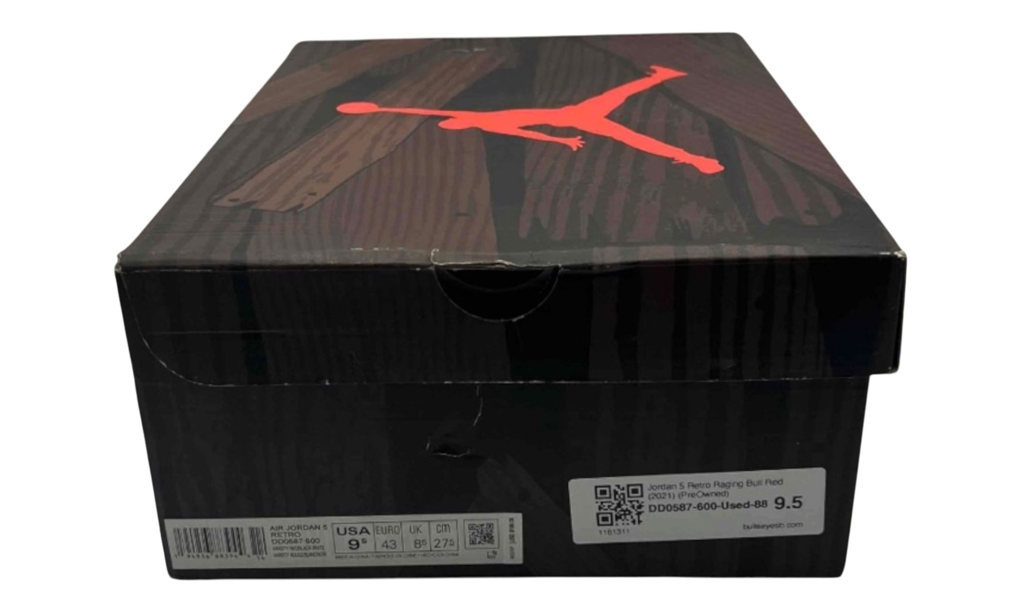Jordan 5 Retro Raging Bull Red (2021) (PreOwned)