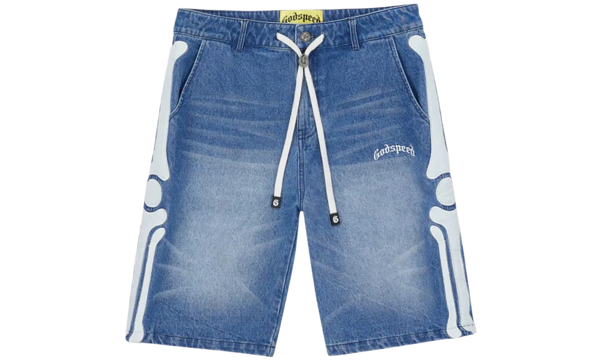 Godspeed Femur Denim Shorts Blue