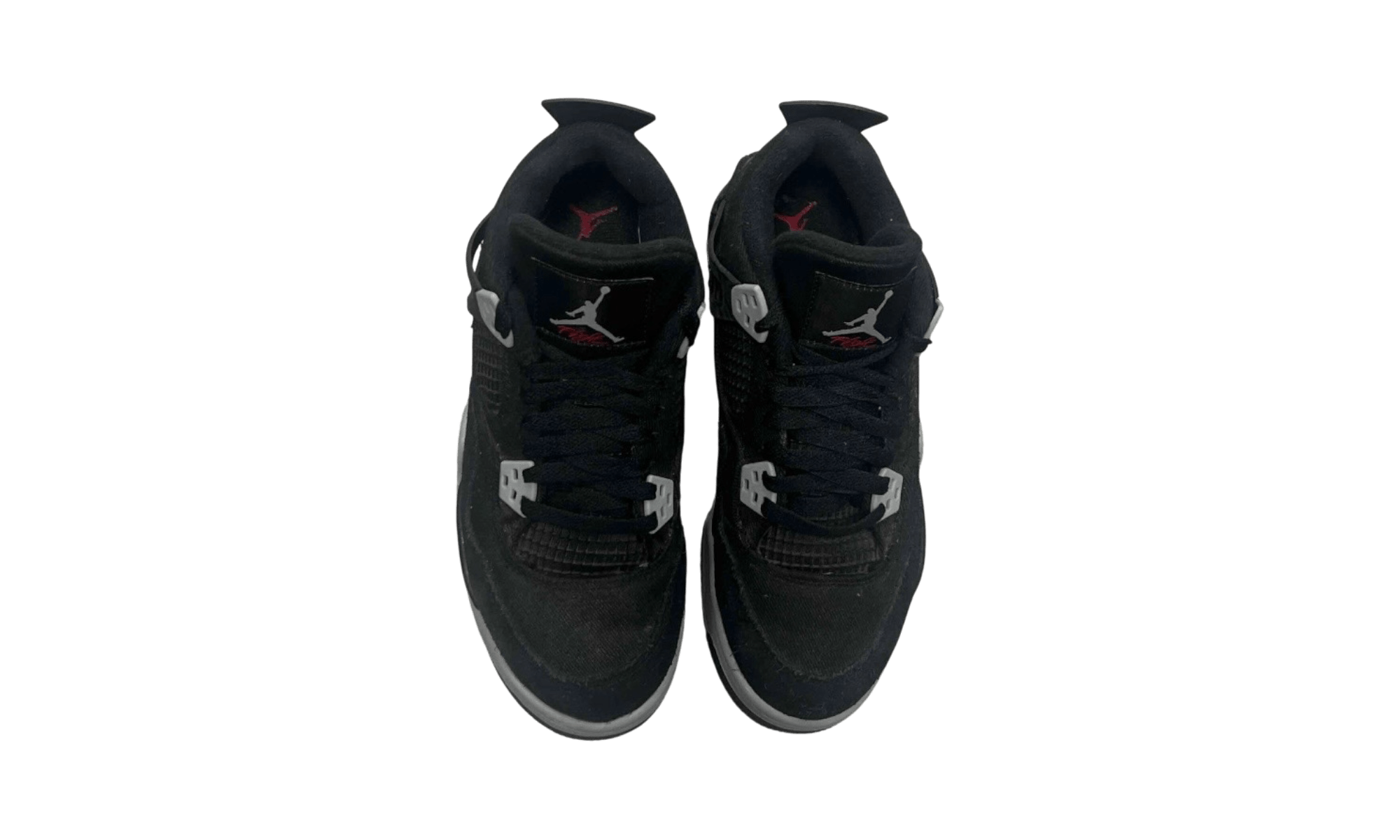 Jordan 4 Retro Black Canvas (GS) (PreOwned)
