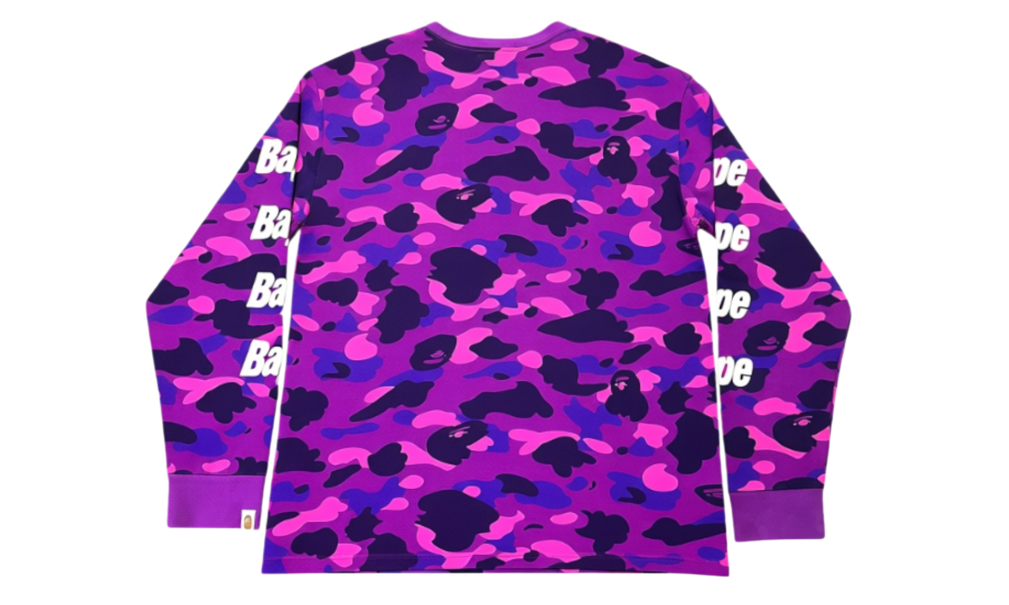 Bape Purple Camo Longsleeve (PreOwned)