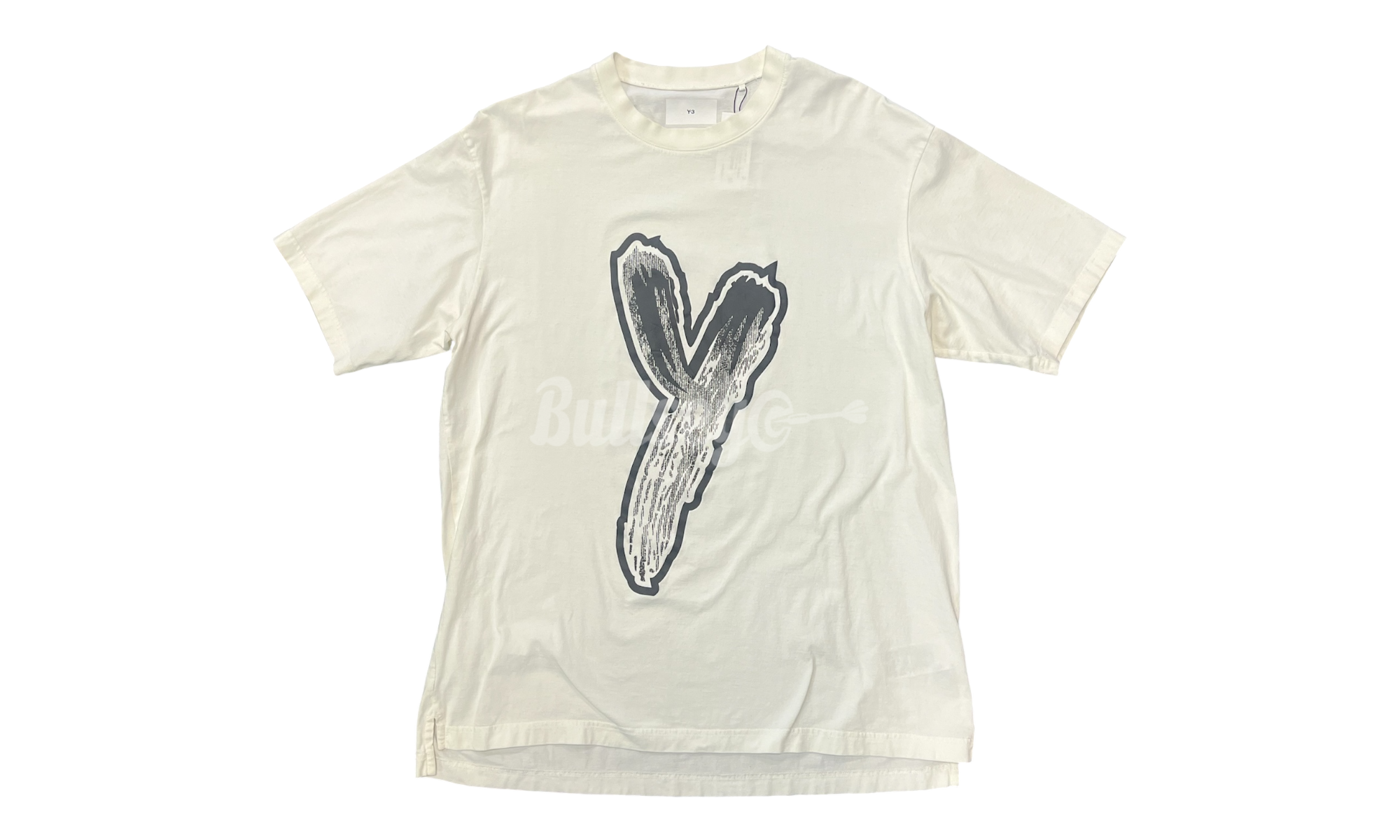 ADIDAS x Y-3 Unisex Oversized Graphic Logo Short Sleeve Tee(PreOwned)