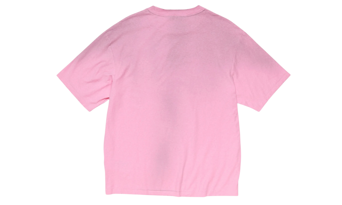 Acne Studios Sprayed Cotton Candy Pink Logo T-Shirt