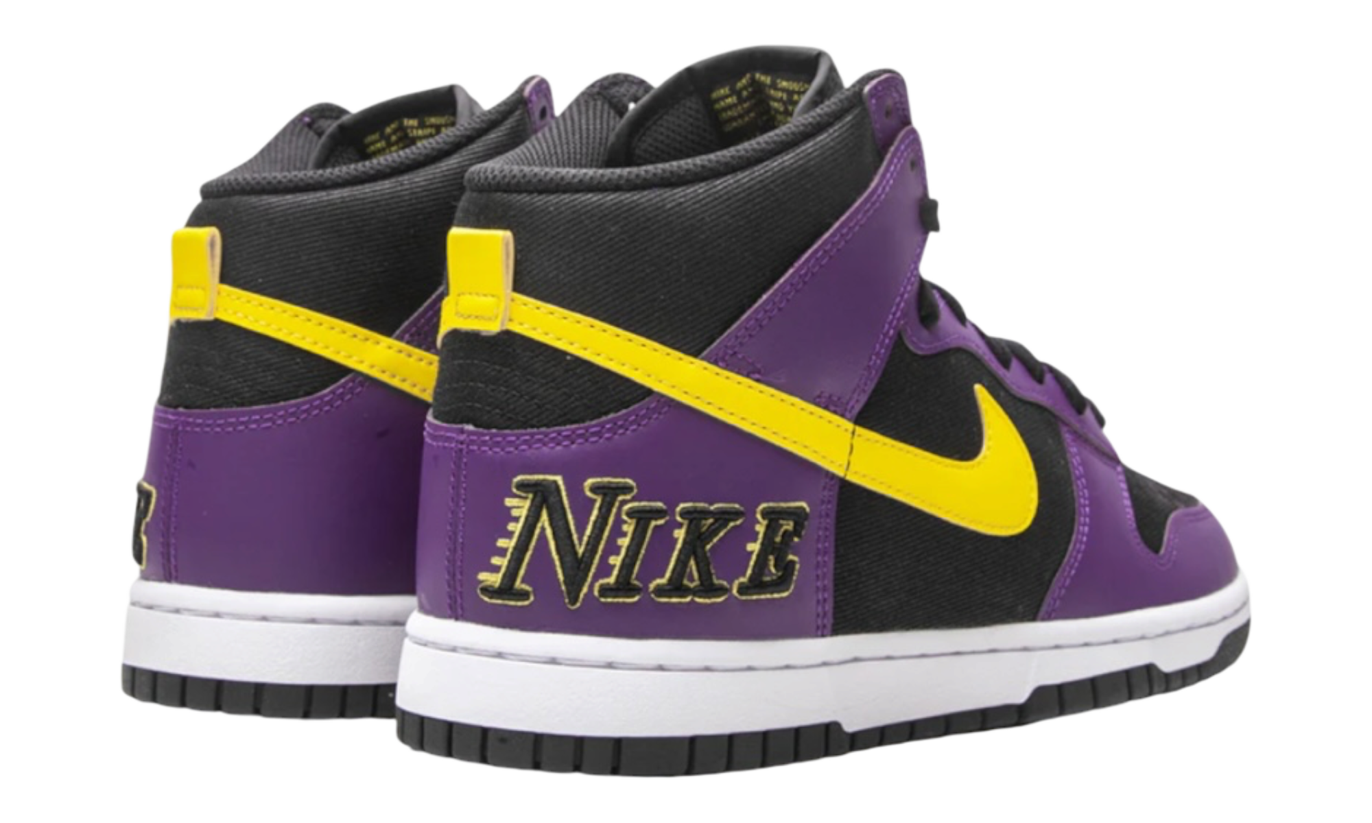 Nike Dunk High EMB Lakers