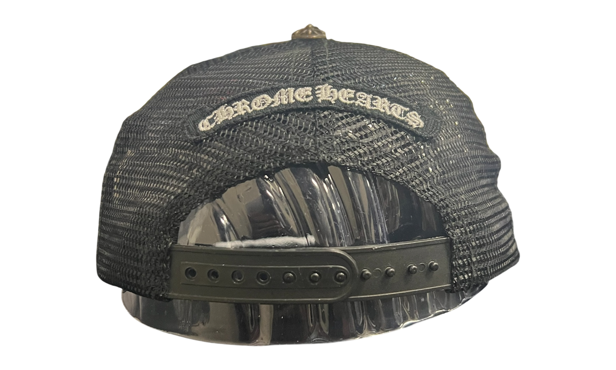 Chrome Hearts Matty Boy Chomper Black Trucker Hat (PreOwned)
